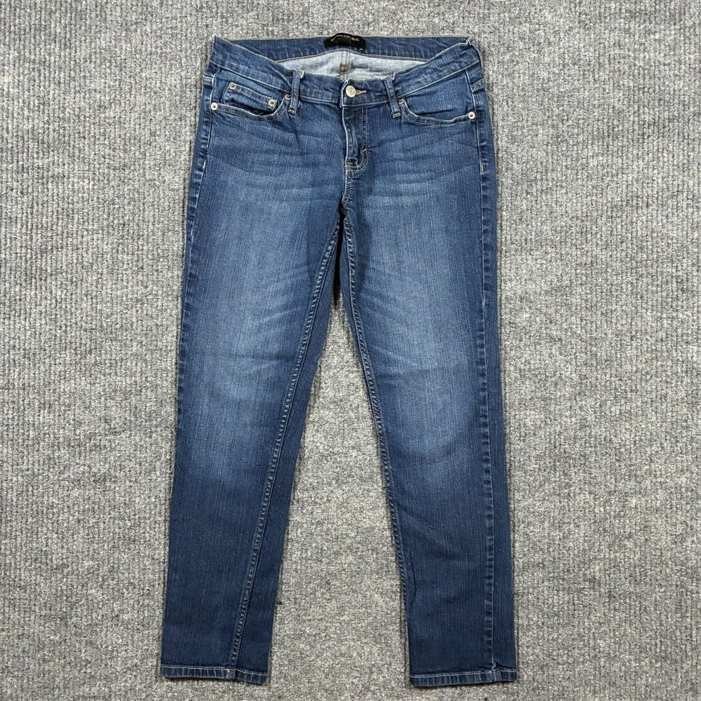 Banana Republic Womens Jeans Size 25/0 Authentic Dark Wash Denim Ultra Low Rise